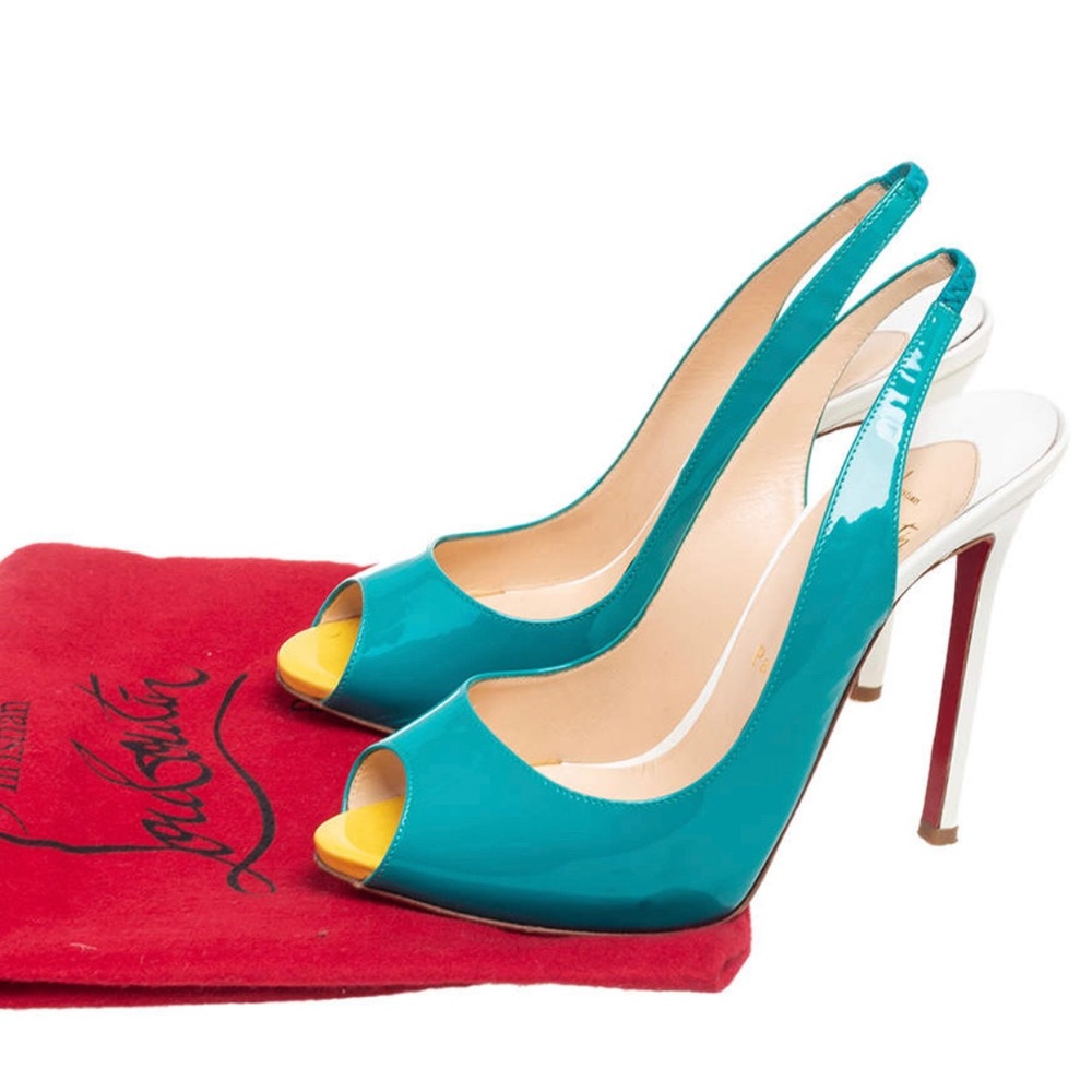 Christian Louboutin multicolor heels